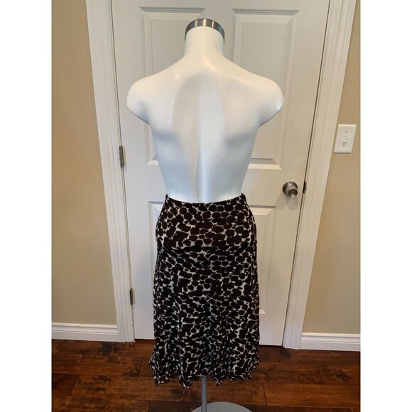 BCBG Max Azria Black& White Animal Print A-Line Skirt, Size Medium NWT! - Picture 5 of 7
